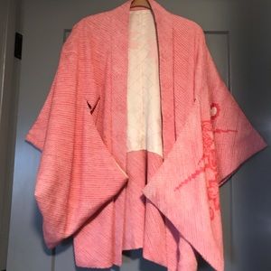 Pink Flower Kimono